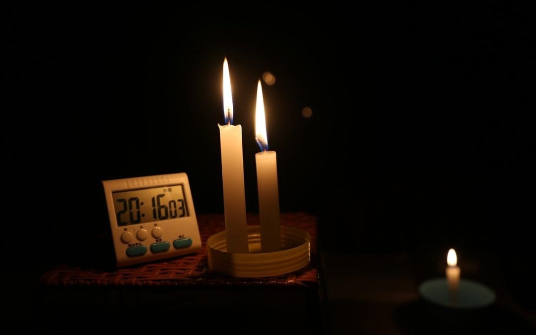 candles can be helpful for power outage safety